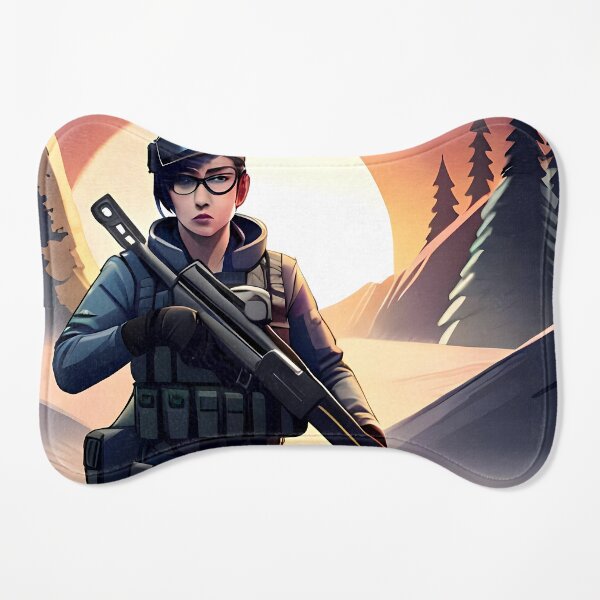 Patrolling Dokkaebi in the wrong uniform Dog Mat