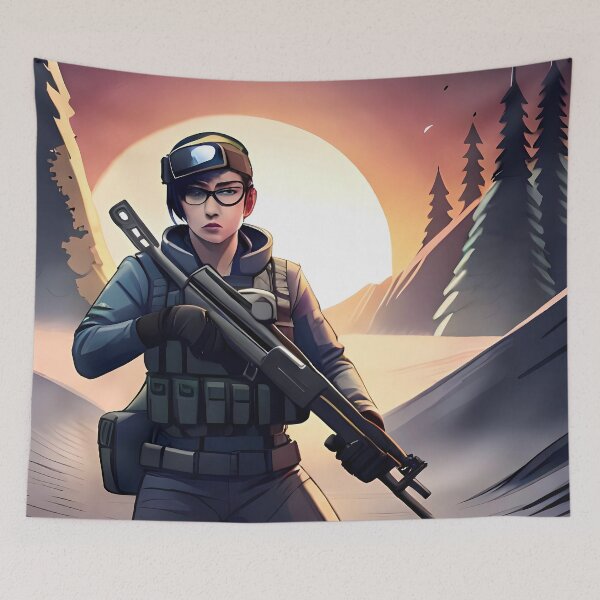 Item preview, Patrolling Dokkaebi in the wrong uniform designed and sold by print-et-al.