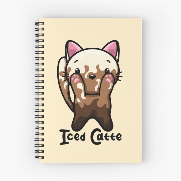 Item preview, Iced Catte - Iced Latte Cat designed and sold by Laura-D-Art.