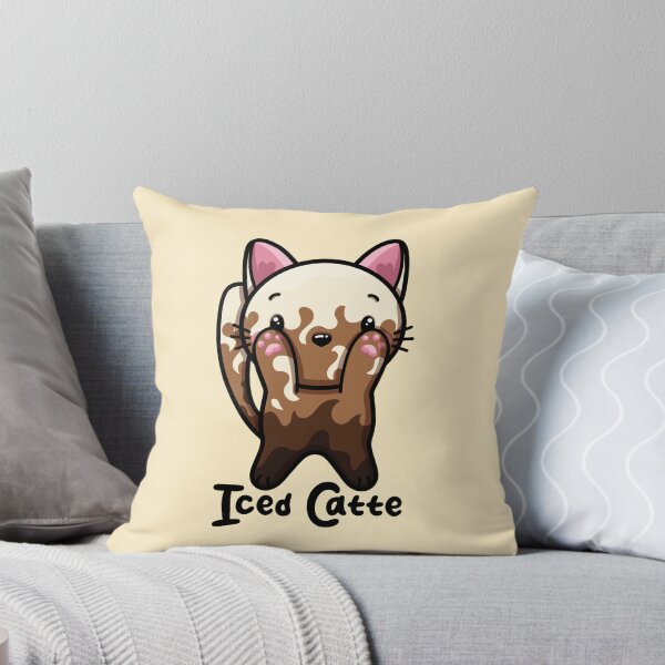 Item preview, Iced Catte - Iced Latte Cat designed and sold by Laura-D-Art.