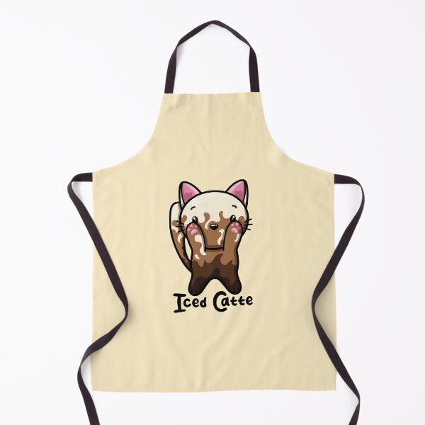 Item preview, Iced Catte - Iced Latte Cat designed and sold by Laura-D-Art.