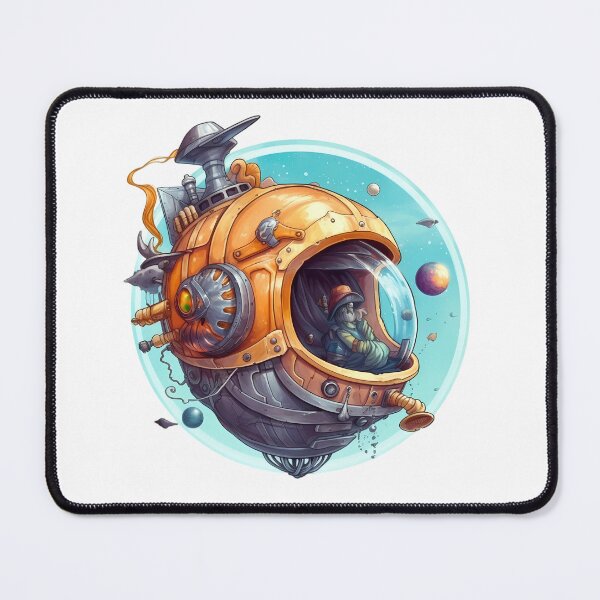 Item preview, Galactic Voyager: Alien Helm-Ship Odyssey designed and sold by DapperDanForge.