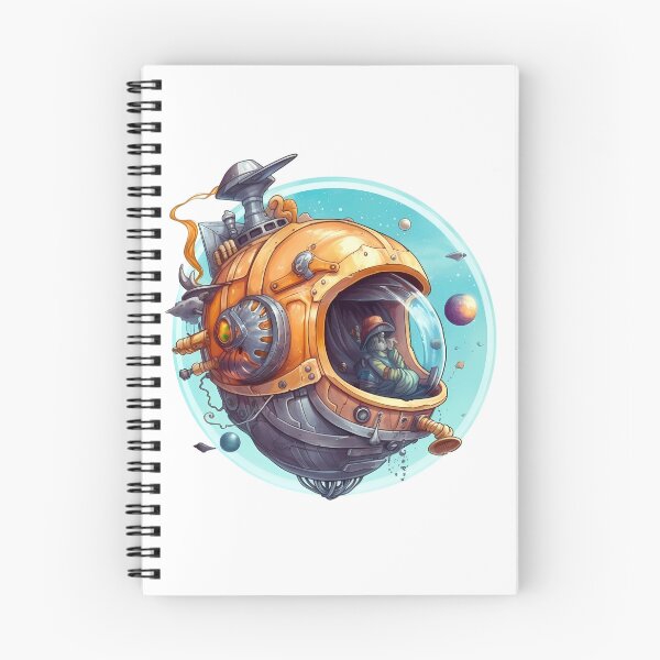 Item preview, Galactic Voyager: Alien Helm-Ship Odyssey designed and sold by DapperDanForge.