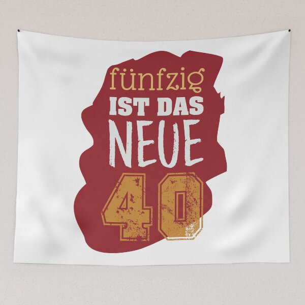 Item preview, 50 is the new 40 portrait birthday designed and sold by ChallaDesign.