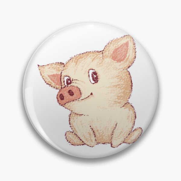 Artikelvorschau, Nettes Schwein sitzend entworfen und verkauft von BertrandSatte.