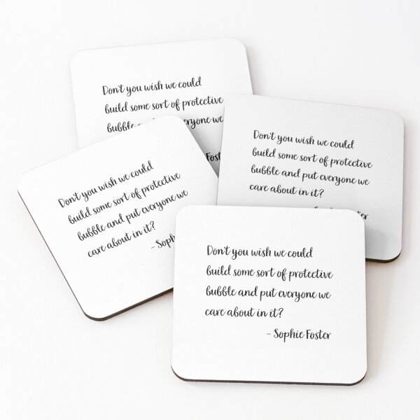 Item preview, Sophie Foster Quote designed and sold by corbrand.