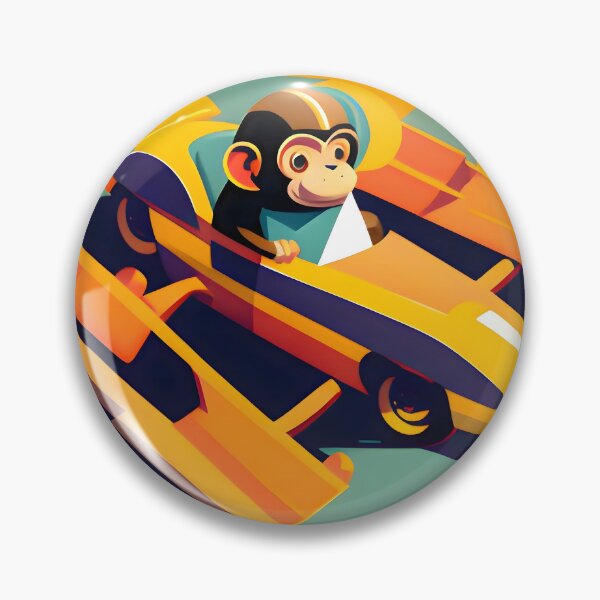 Item preview, Vector retro del corredor del mono designed and sold by IndieDivision.