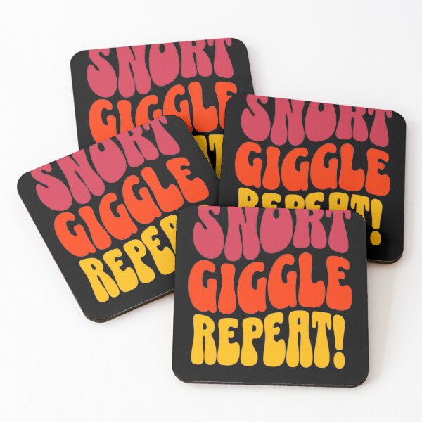Item preview, snort giggle repeat! designed and sold by Permana96.