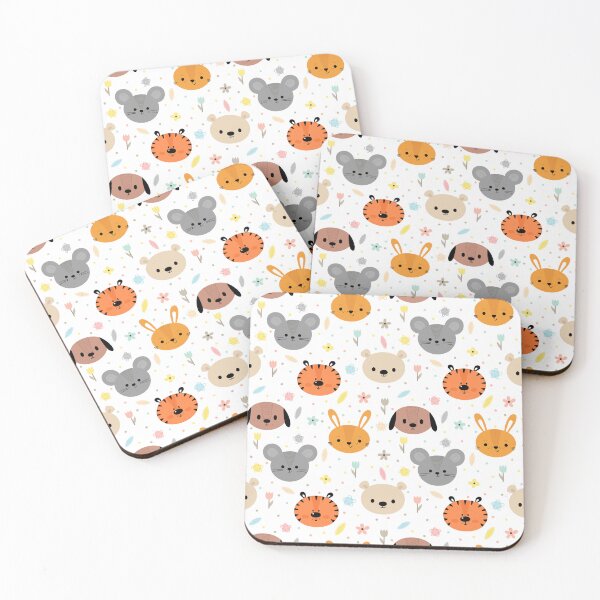 Item preview, Cute Animal Pattern designed and sold by OneCreativeArt.