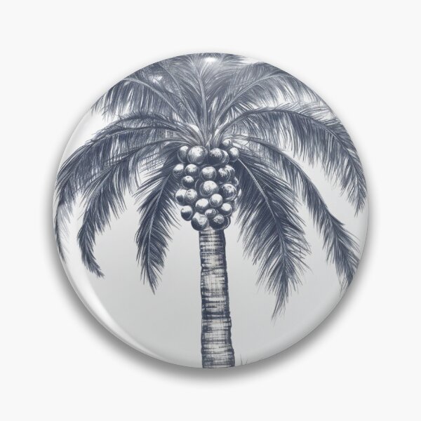 Item preview, Vida del océano - Palmera designed and sold by hamptonstyle.