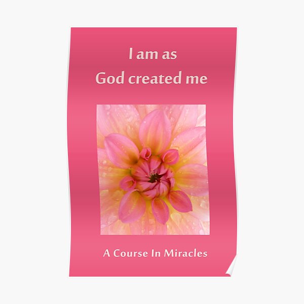 as god created me Poster