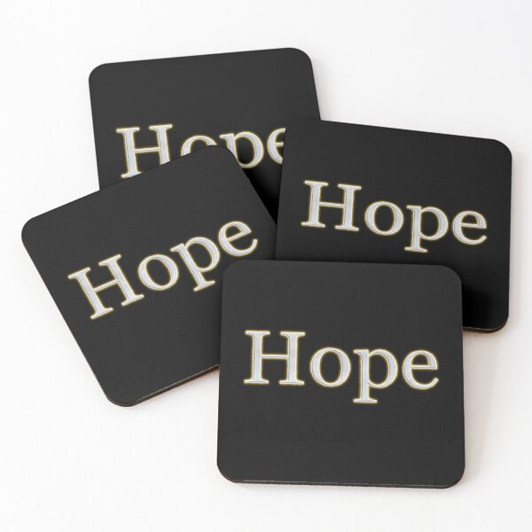 Item preview, Hope (White Angelic halo Text) designed and sold by Swabcraft.