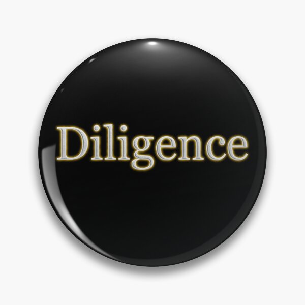 Item preview, Diligence (White Angelic halo Text) designed and sold by Swabcraft.