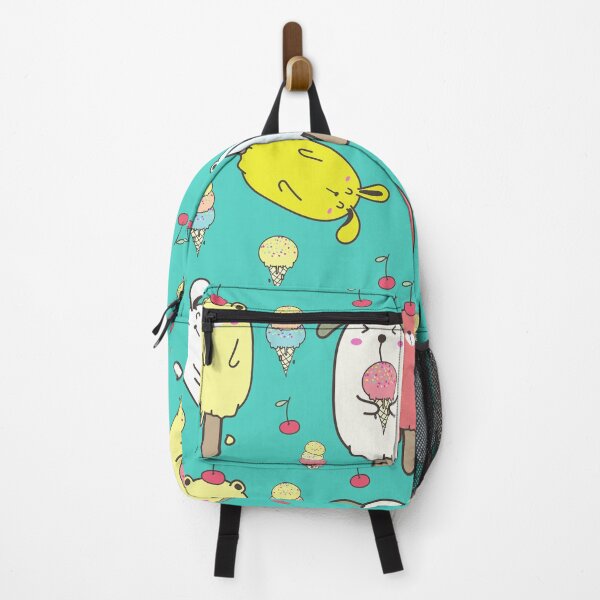Item preview, Cute Animal Ice Cream Pattern designed and sold by OneCreativeArt.