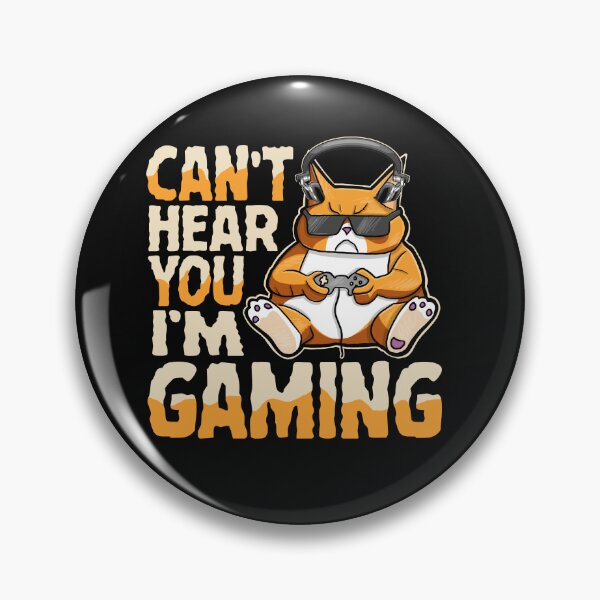 Item preview, Gamer Girl Gaming I Can't Hear You I'm Gaming Video Games T-Shirt,Stiker designed and sold by Kummy Bear Shop.