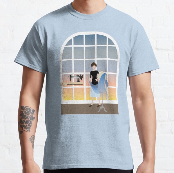 Item preview, A lady in the sewing studio designed and sold by DreamCoY.