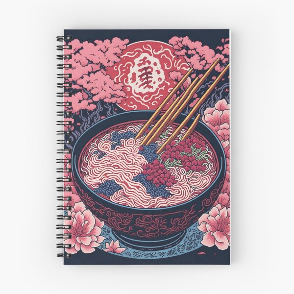 Artikelvorschau, Die Great Ramen Big Bowl Nudel Kirschblüte entworfen und verkauft von ValleyDream.