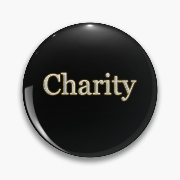 Item preview, Charity (White Angelic halo Text) designed and sold by Swabcraft.