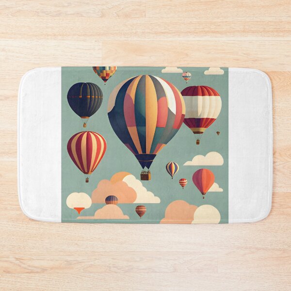 Item preview, Hot Air Balloons in Clouds designed and sold by IndieDivision.