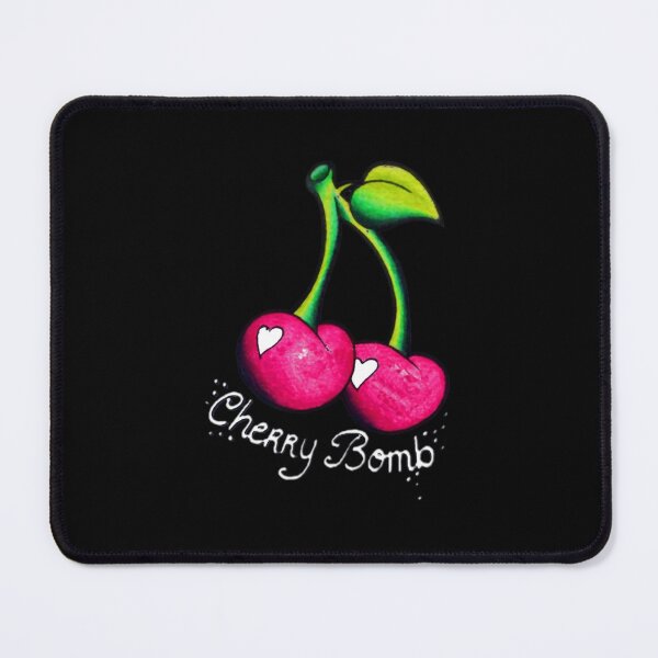 Item preview, Twin cherries with love hearts designed and sold by Corinne Alexa Jackson.