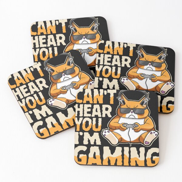 Item preview, Gamer Girl Gaming I Can't Hear You I'm Gaming Video Games T-Shirt,Stiker designed and sold by Kummy Bear Shop.