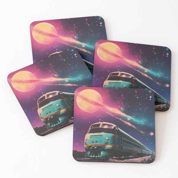 Item preview, Space Nebula Train designed and sold by Synthetic-Dream.
