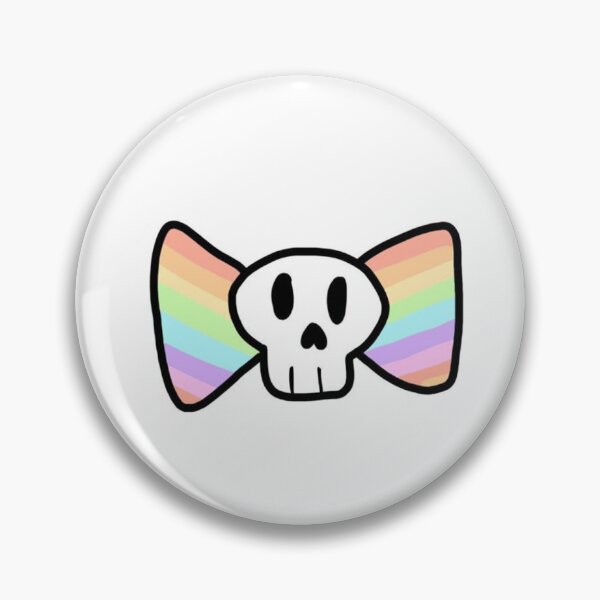 Item preview, Pastel Rainbow Skeleton Bow designed and sold by Art-Clothes-ce.