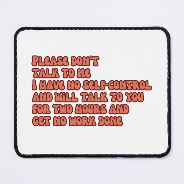 Item preview, stickers autocollant please don't talk to me  designed and sold by Rymes.