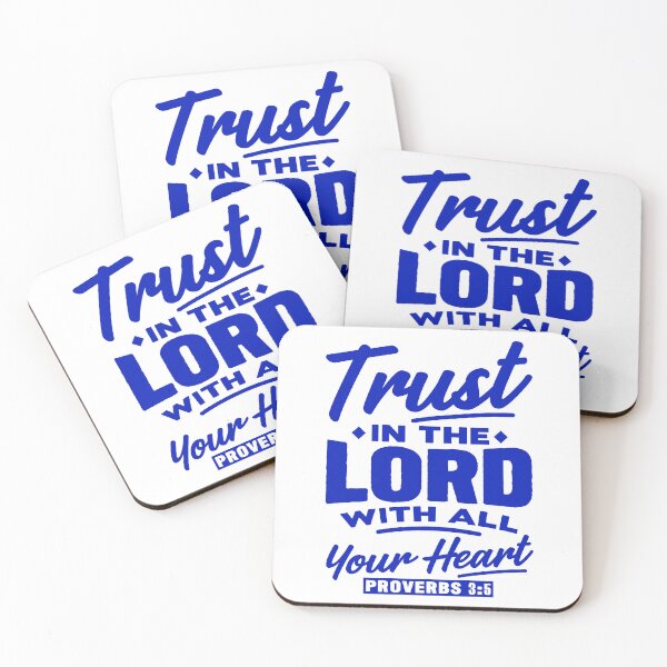 Item preview, Proverbs 3:5 Trust In The LORD With All Your Heart designed and sold by plushism.