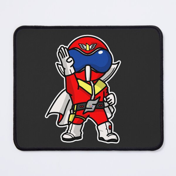 Item preview, AkaRanger Himitsu Sentai Gorenger Goranger Super Sentai Chibi Kawaii designed and sold by mattzwug-draws.