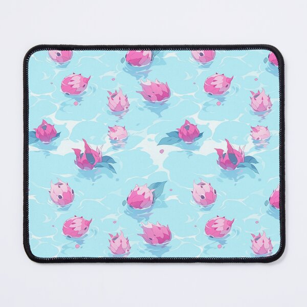 Item preview, Vibrant Anime Art of Dragon Fruit in a Cool Blue Pool designed and sold by Thresh-prince.