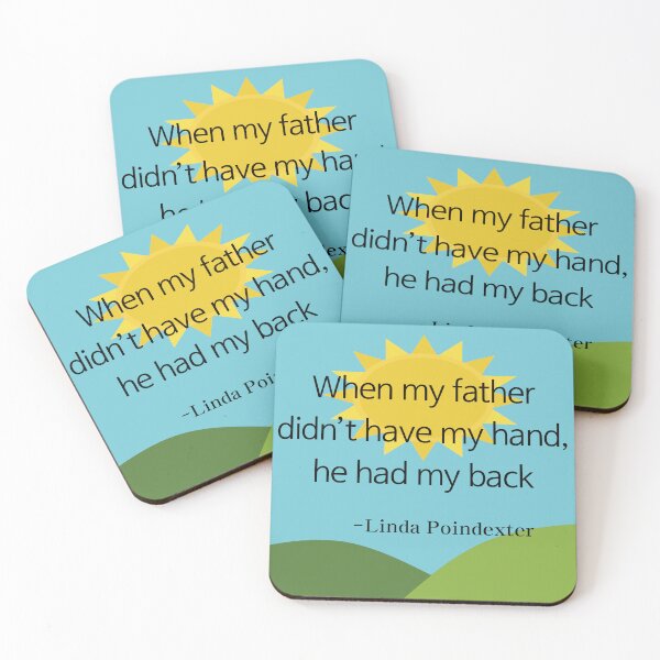 Item preview, Fathers Day Quotes - Linda Poindexter designed and sold by EunsooLee.