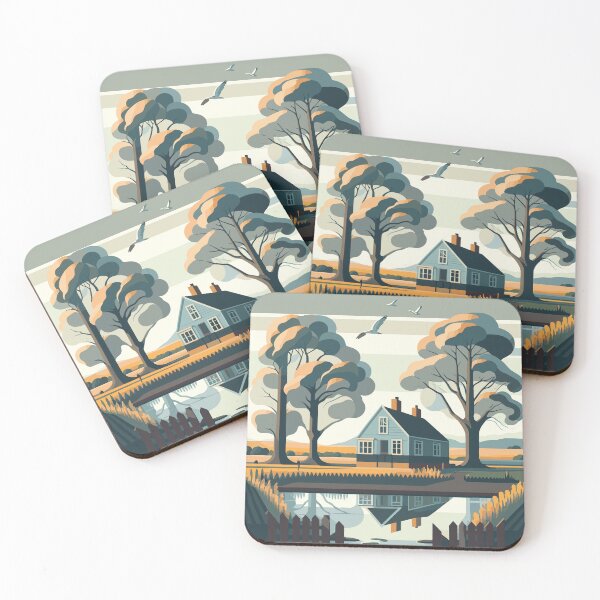 Item preview, Village by early morning  designed and sold by Ariadna de Raadt.
