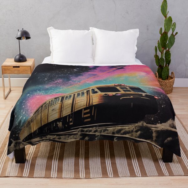Item preview, Train Travel through Space Nebula designed and sold by Synthetic-Dream.