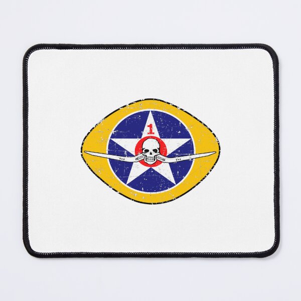 Item preview, USMC - VMF-124Marine Fighter Squadron - WWII emblem-Grunge Style designed and sold by MeroliStore.