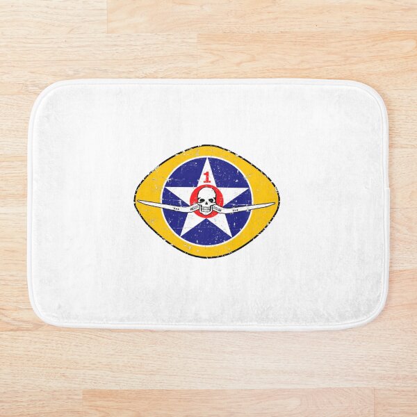 Item preview, USMC - VMF-124Marine Fighter Squadron - WWII emblem-Grunge Style designed and sold by MeroliStore.