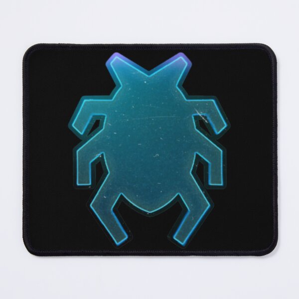 Item preview, blue beetle neon logo designed and sold by Adwegamig.