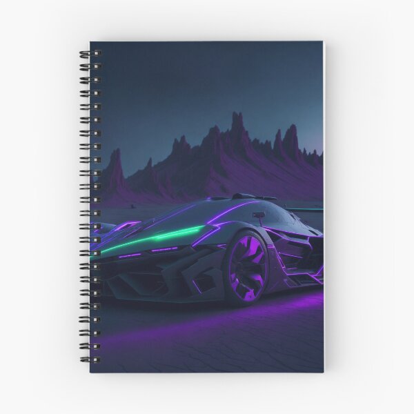 Item preview, Neon Fusion: A Striking Formula 1 Car Design with Cyberpunk Vibes designed and sold by RedArtG09.