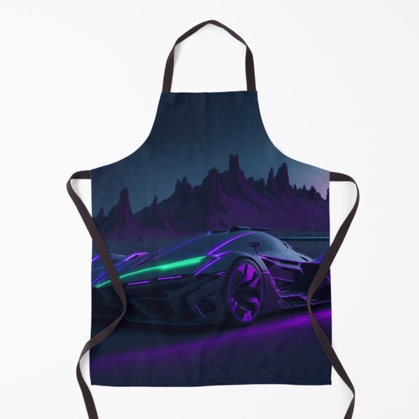 Aperçu de l'œuvre Neon Fusion: A Striking Formula 1 Car Design with Cyberpunk Vibes créée et vendue par RedArtG09.
