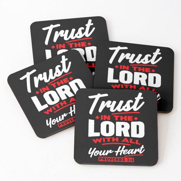 Item preview, Proverbs 3:5 Trust In The LORD With All Your Heart designed and sold by plushism.