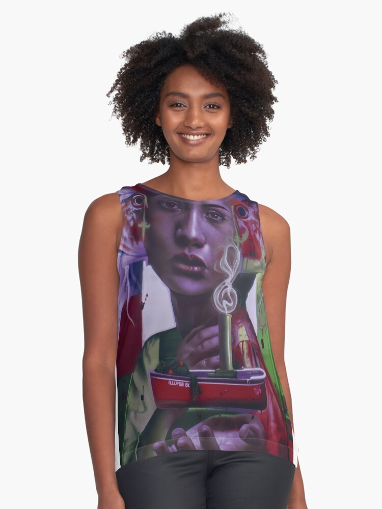 Item preview, Sleeveless Top designed and sold by nexgraff.