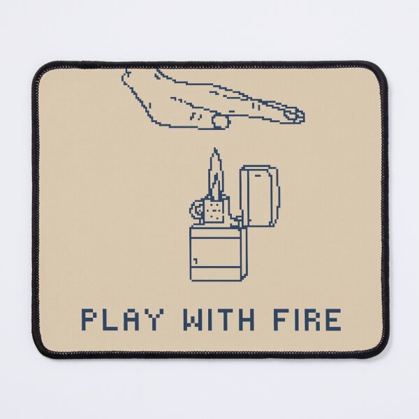 Item preview, Play With Fire - Minimalist 1bit Pixelart designed and sold by pxlboy.
