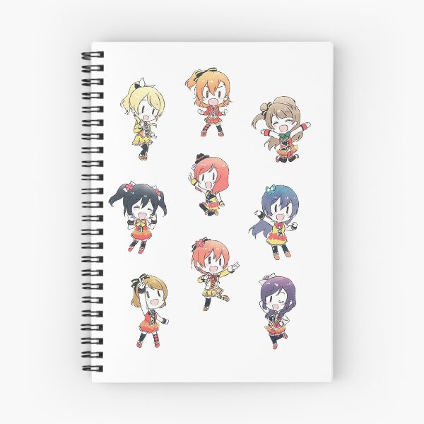 Item preview, Love Live! Sunny Day Song Chibi Stickers designed and sold by FlareTheVulpix.