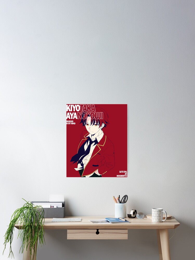 Poster Classroom of The Elite Ayanokouji Kiyotaka Karuizawa Kei Wall Scroll