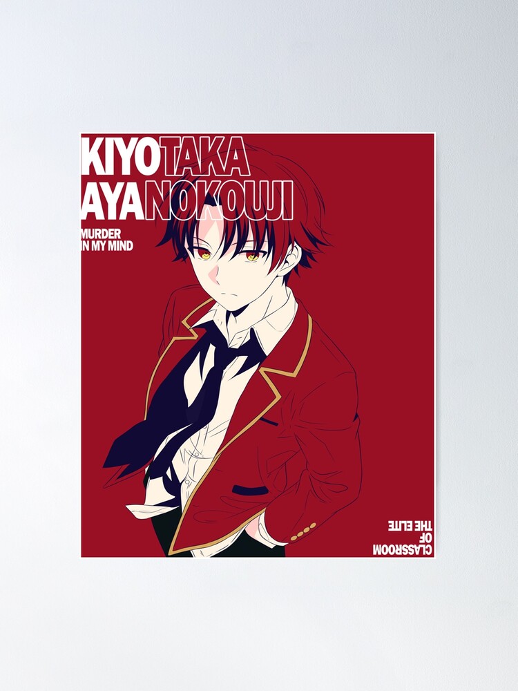 Poster Classroom of The Elite Ayanokouji Kiyotaka Karuizawa Kei Wall Scroll