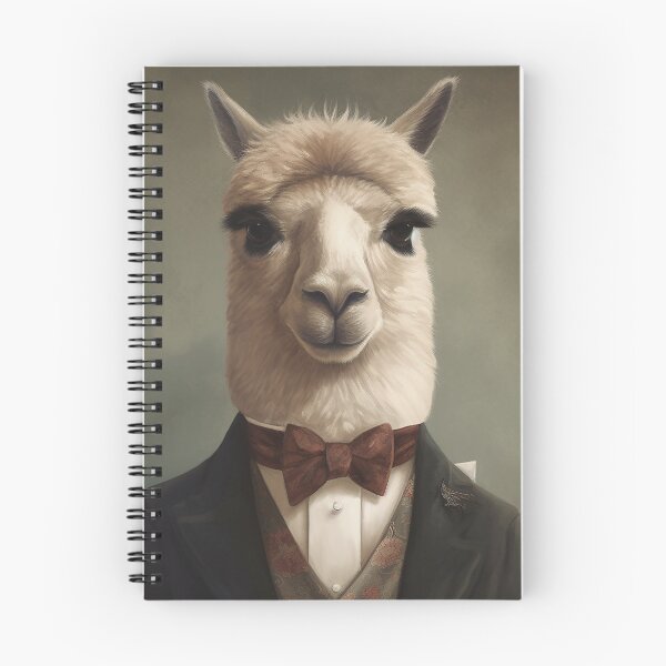Item preview, Alpaca in a Suit - Victorian 1800s Style designed and sold by artbybodhi.