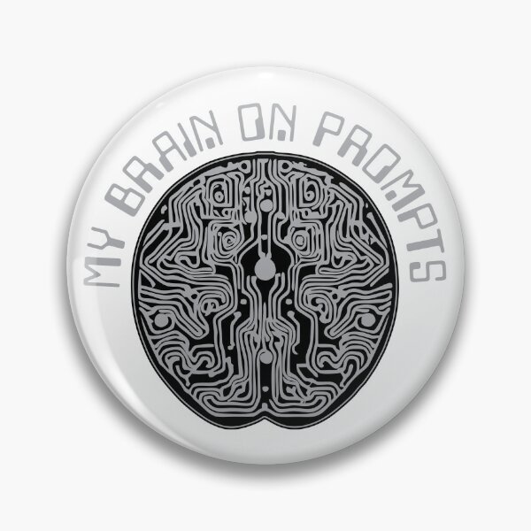 Item preview, My Brain On Prompts Circuitry designed and sold by Promptified.