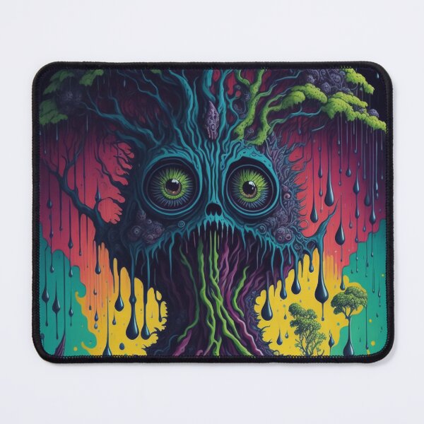 Item preview, Oscar the trippy oak tree monster designed and sold by SheRa-Glitch.