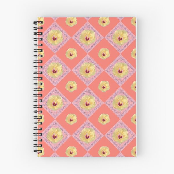 Item preview, Yellow Single Hibiscus with Red Center on Orange designed and sold by STHogan.