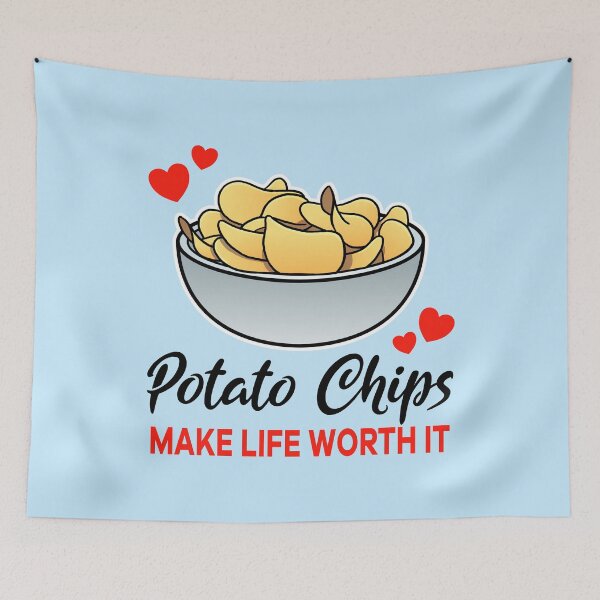 Item preview, Potato Chips make life worth it designed and sold by jonmlam.